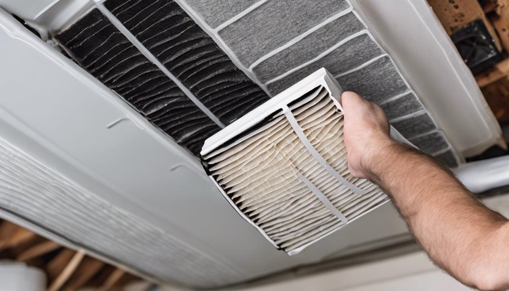 replacing air filters periodically