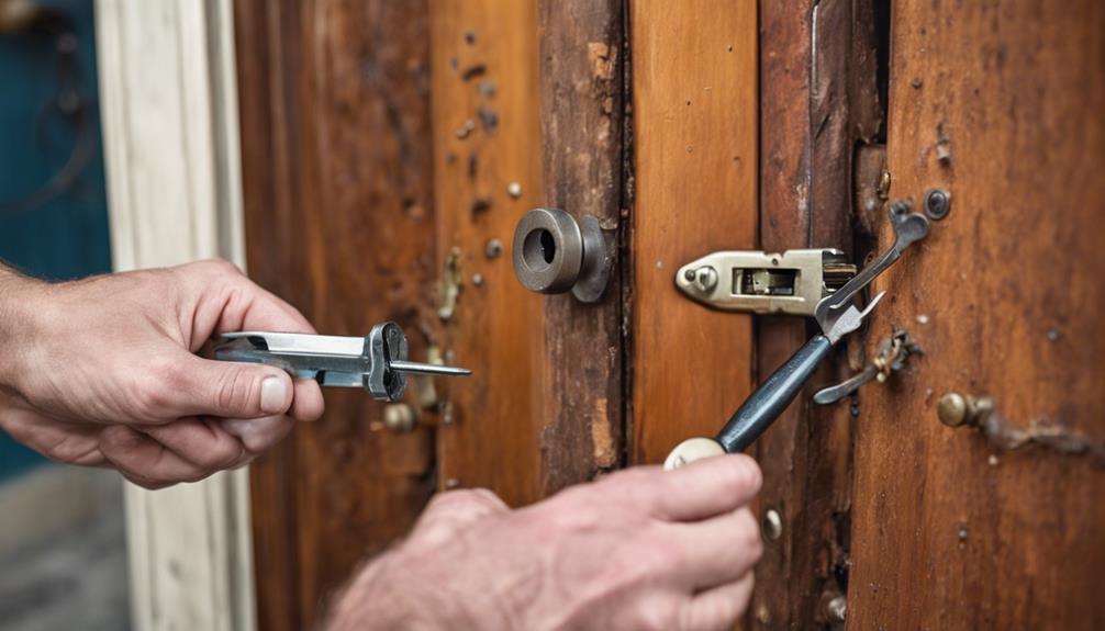 replacing door locks explained